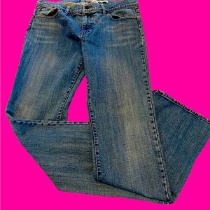 Old Navy Low Waist  Boot Cut Blue Jeans